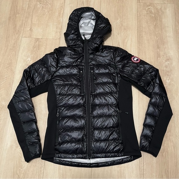 Canada Goose Jackets & Blazers - CANADA GOOSE WOMEN'S HYBRIDGE LITE HOODY BLACK SIZE M